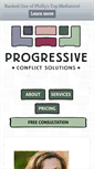 Mobile Screenshot of progressiveconflictsolutions.com